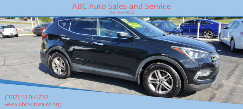 2017 Hyundai Santa Fe Sport for sale at ABC Auto Sales and Service in New Castle DE