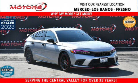 2022 Honda Civic for sale at Western Motors Los Banos in Los Banos CA