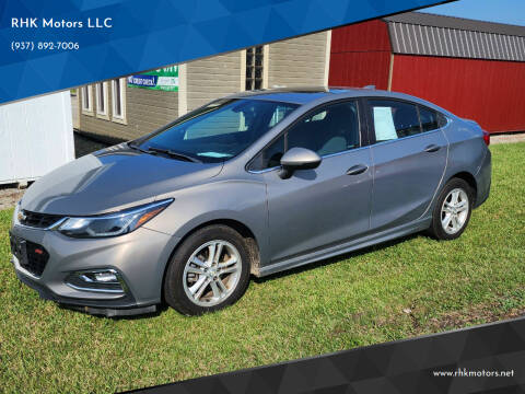 2017 Chevrolet Cruze for sale at RHK Motors LLC in West Union OH
