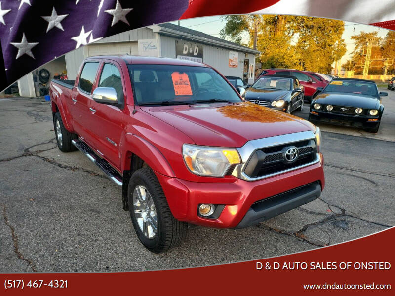 2015 Toyota Tacoma for sale at D & D Auto Sales Of Onsted in Onsted MI
