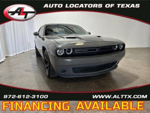 2017 Dodge Challenger for sale at AUTO LOCATORS OF TEXAS in Plano TX