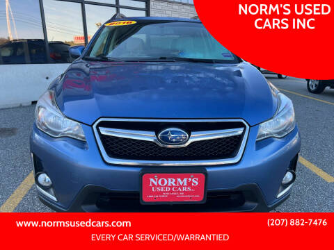 2016 Subaru Crosstrek for sale at NORM'S USED CARS INC in Wiscasset ME