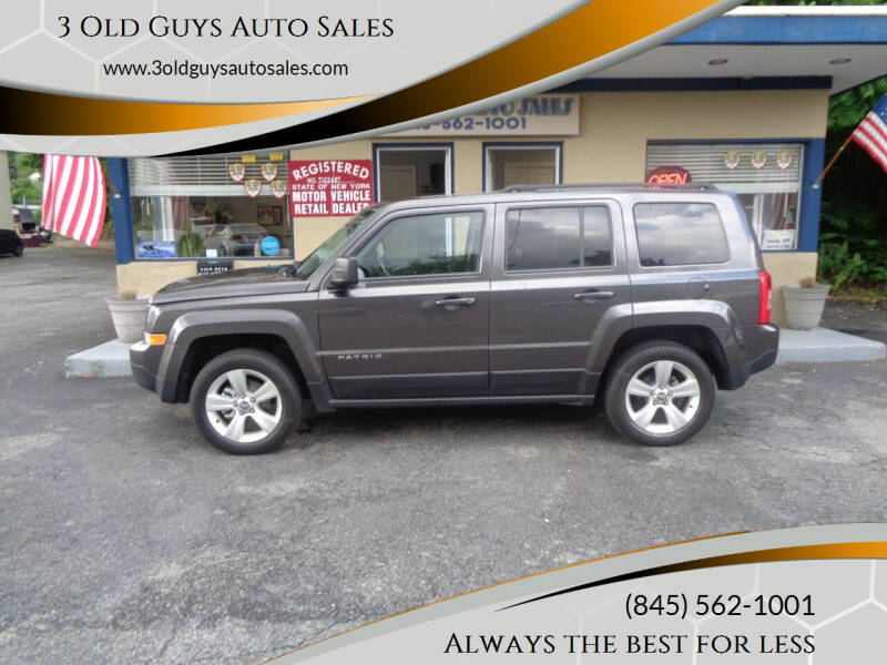 2016 Jeep Patriot for sale at 3 Old Guys Auto Sales in Newburgh NY