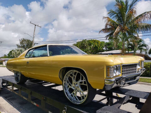 1971 Chevrolet Impala for sale at Car Mart Leasing & Sales in Hollywood FL