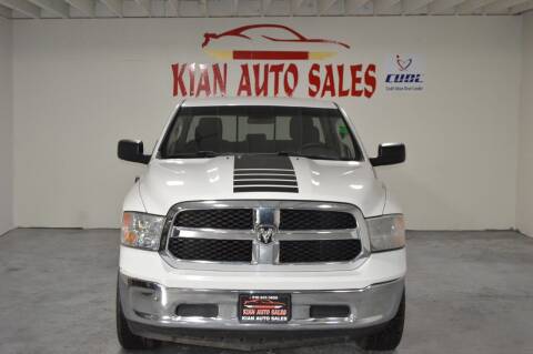 2017 RAM 1500 for sale at Kian Auto Sales in Sacramento CA