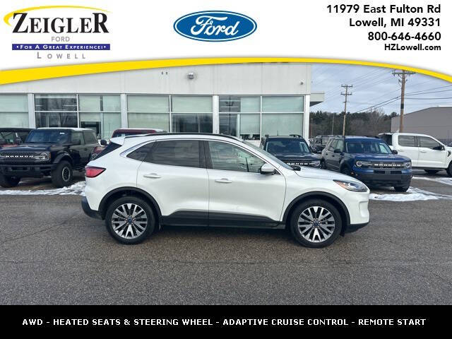 2022 Ford Escape for sale at Zeigler Ford of Plainwell in Plainwell MI