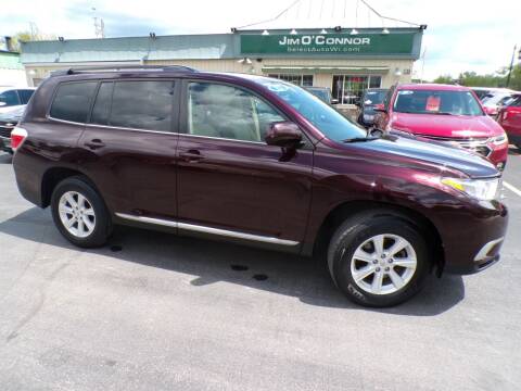 2012 Toyota Highlander for sale at Jim O'Connor Select Auto in Oconomowoc WI