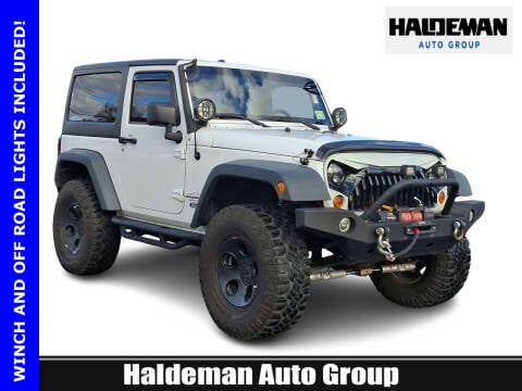 2012 Jeep Wrangler for sale at Haldeman Auto 33 in Hamilton Township NJ