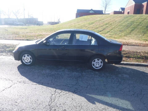 2002 Honda Civic for sale at ALL Auto Sales Inc in Saint Louis MO