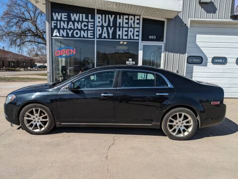 2010 Chevrolet Malibu for sale at STERLING MOTORS in Watertown SD