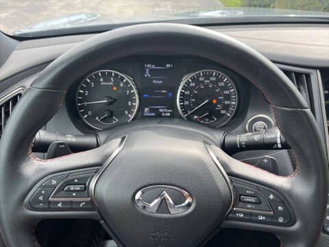 2021 Infiniti Q60 Red Sport 400