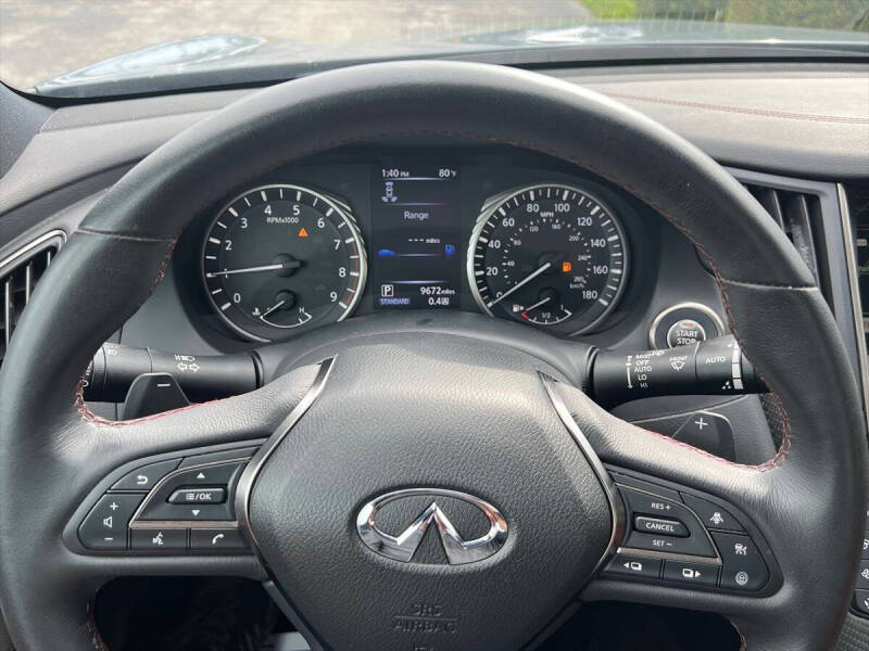 2021 Infiniti Q60 Red Sport 400