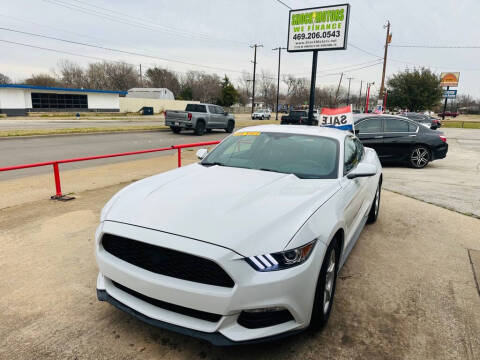 2017 Ford Mustang for sale at Shock Motors in Garland TX