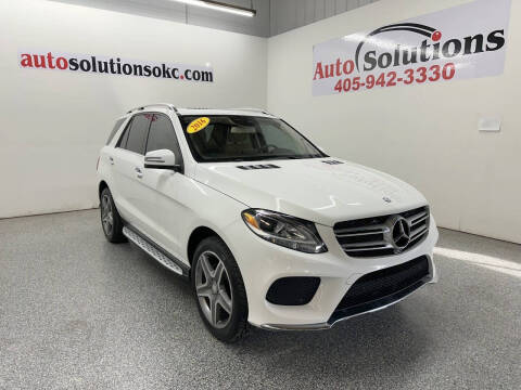 2016 Mercedes-Benz GLE for sale at Auto Solutions in Warr Acres OK