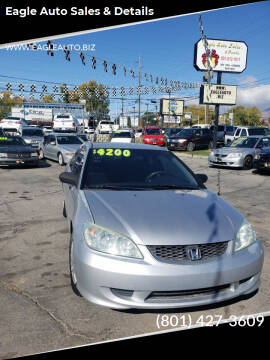 2004 Honda Civic for sale at Eagle Auto Sales & Details in Provo UT