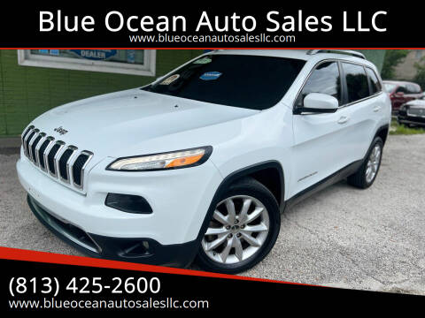 2016 Jeep Cherokee for sale at Blue Ocean Auto Sales LLC in Tampa FL