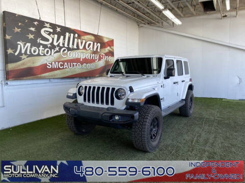 2020 Jeep Wrangler Unlimited for sale at SULLIVAN MOTOR COMPANY INC. in Mesa AZ