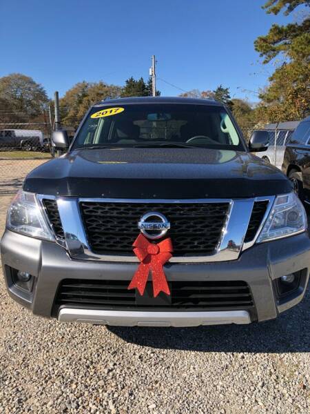 2017 Nissan Armada for sale at Mega Cars of Greenville in Greenville SC