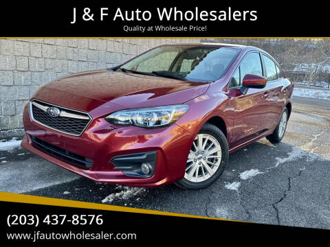 2018 Subaru Impreza for sale at J & F Auto Wholesalers in Waterbury CT