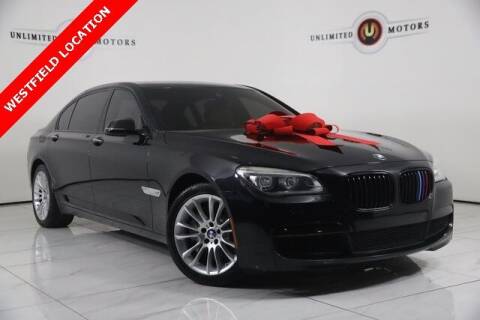 2014 BMW 7 Series for sale at INDY'S UNLIMITED MOTORS - UNLIMITED MOTORS in Westfield IN