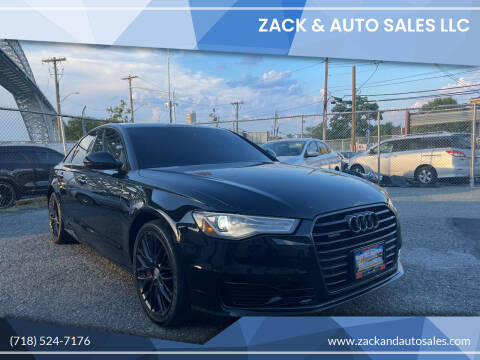 2016 Audi A6 for sale at Zack & Auto Sales LLC in Staten Island NY