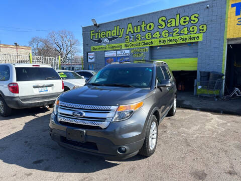 2015 Ford Explorer for sale at Friendly Auto Sales in Detroit MI