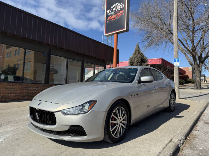 2014 Maserati Ghibli for sale at SV Auto Sales in Sioux City IA