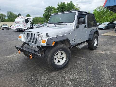 2005 Jeep Wrangler for sale at Cruisin' Auto Sales in Madison IN