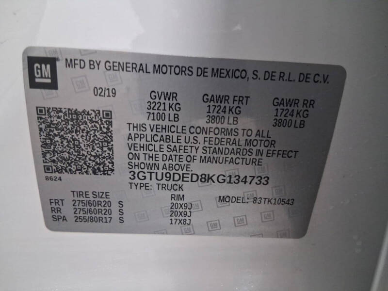 2019 GMC Sierra 1500