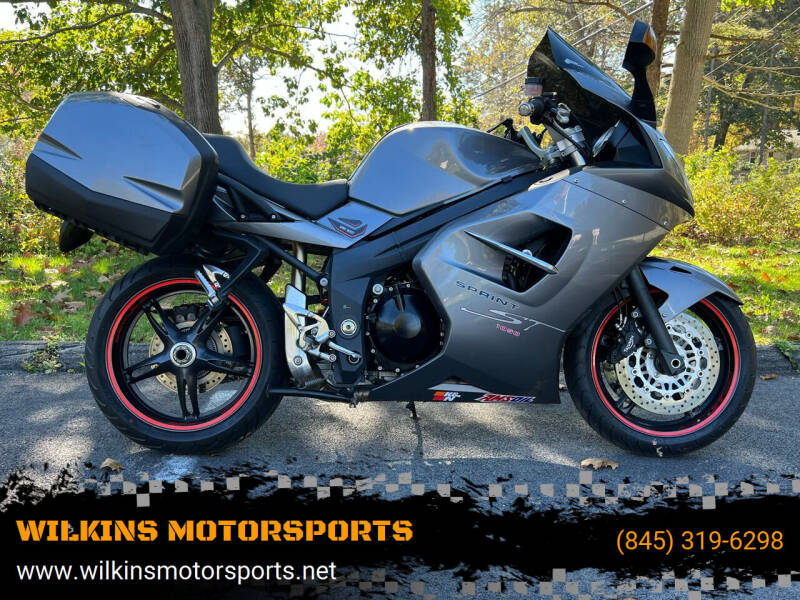 2008 Triumph Sprint ST 1050 for sale at WILKINS MOTORSPORTS in Brewster NY