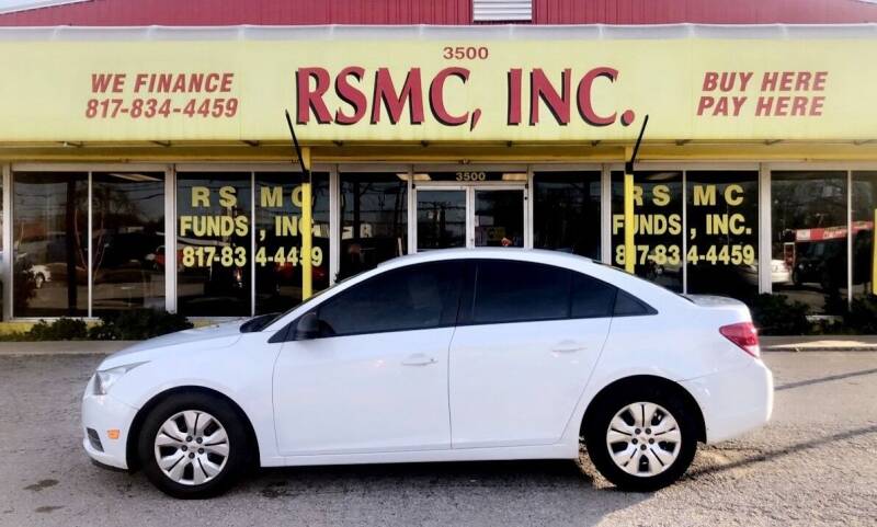 2014 Chevrolet Cruze for sale at Ron Self Motor Company in Fort Worth TX