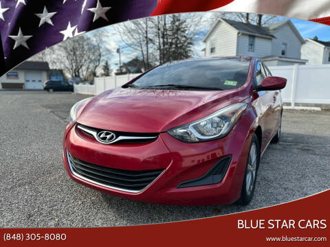 2016 Hyundai Elantra for sale at Blue Star Cars in Jamesburg NJ