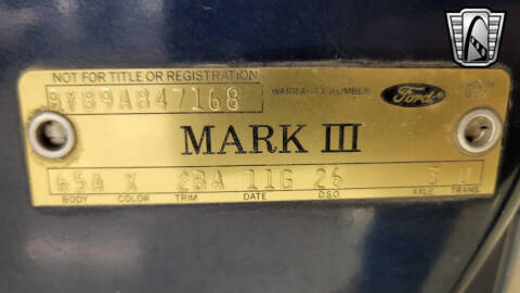 1969 Lincoln Mark VIII