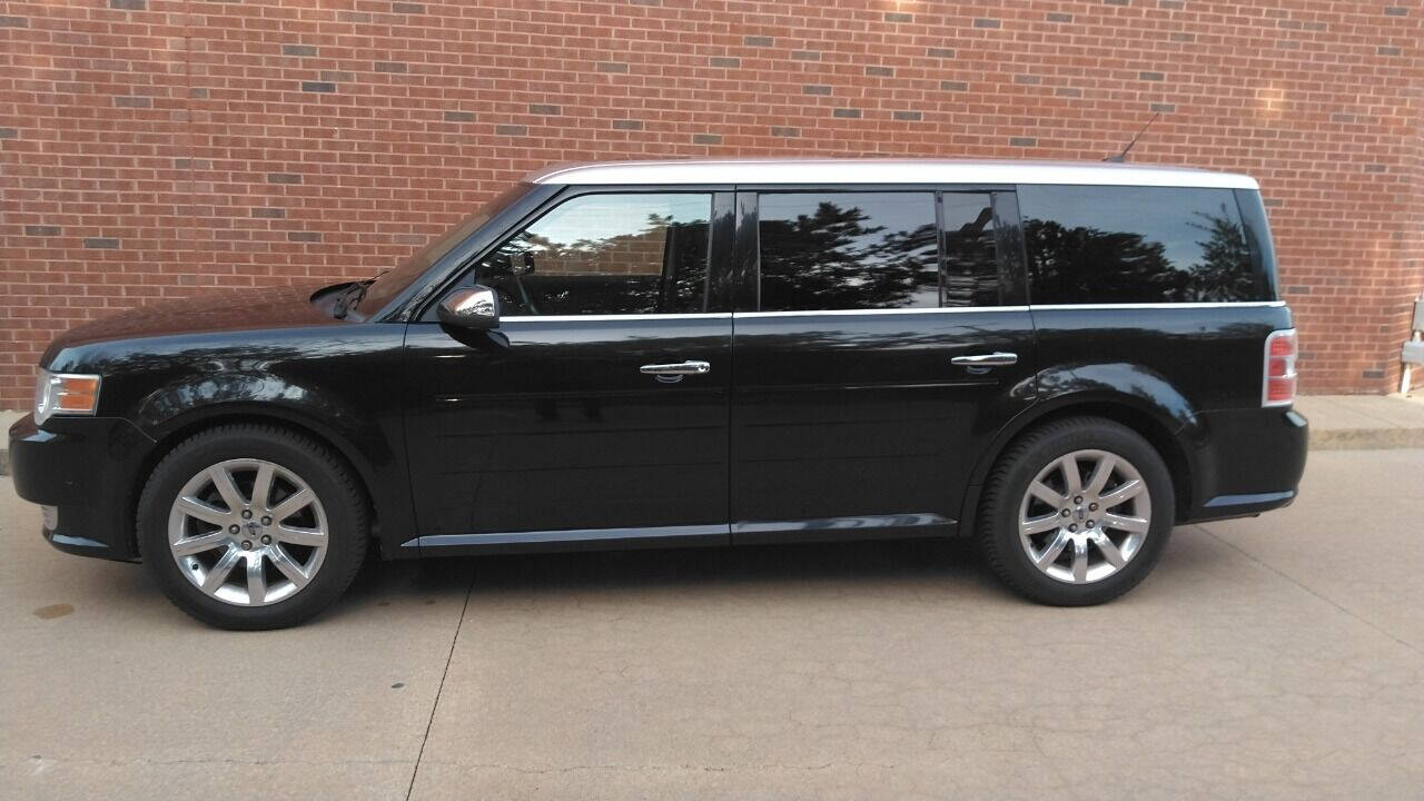 Black 2010 Ford Flex Limited AWD Limited 4dr Crossover w/EcoBoost 2