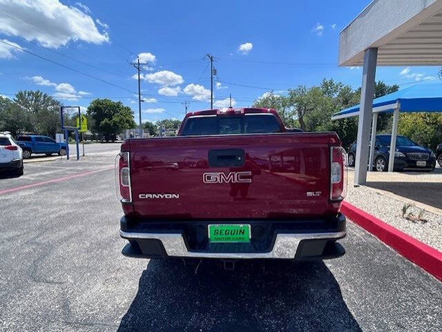 2018 GMC Canyon for sale at SEGUIN MOTOR CARS in Seguin, TX