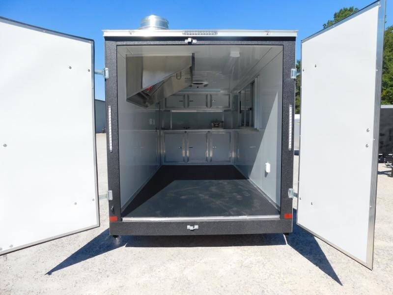 2025 Covered Wagon Trailers Gold Series 7x16 with A/C Load