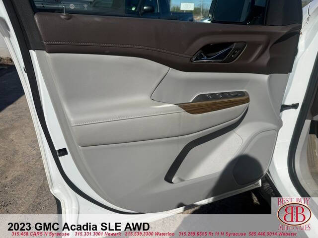 2023 GMC Acadia SLE