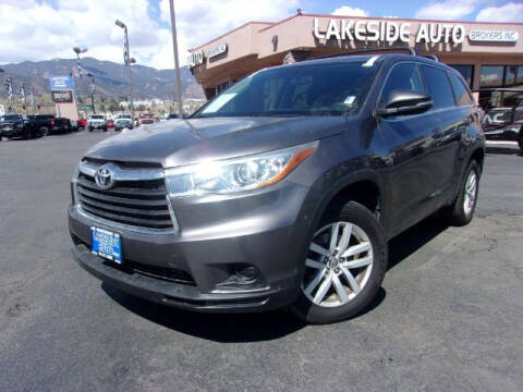 2016 Toyota Highlander for sale at Lakeside Auto Brokers in Colorado Springs CO
