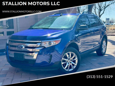 2013 Ford Edge for sale at STALLION MOTORS LLC in Wayne MI