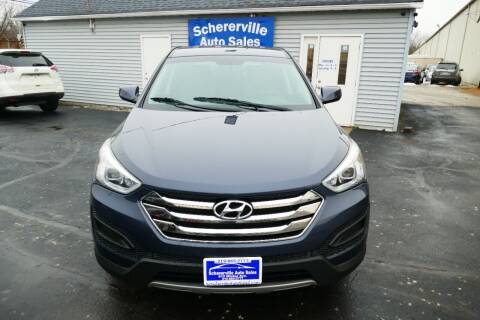 2014 Hyundai Santa Fe Sport for sale at SCHERERVILLE AUTO SALES in Schererville IN