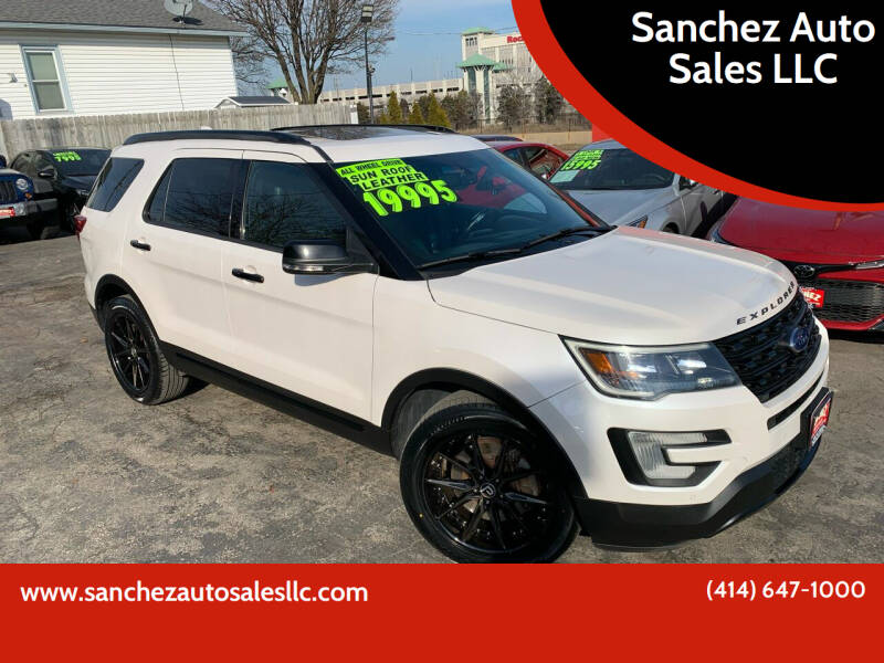 2016 Ford Explorer for sale at Sanchez Auto Sales LLC in Milwaukee WI