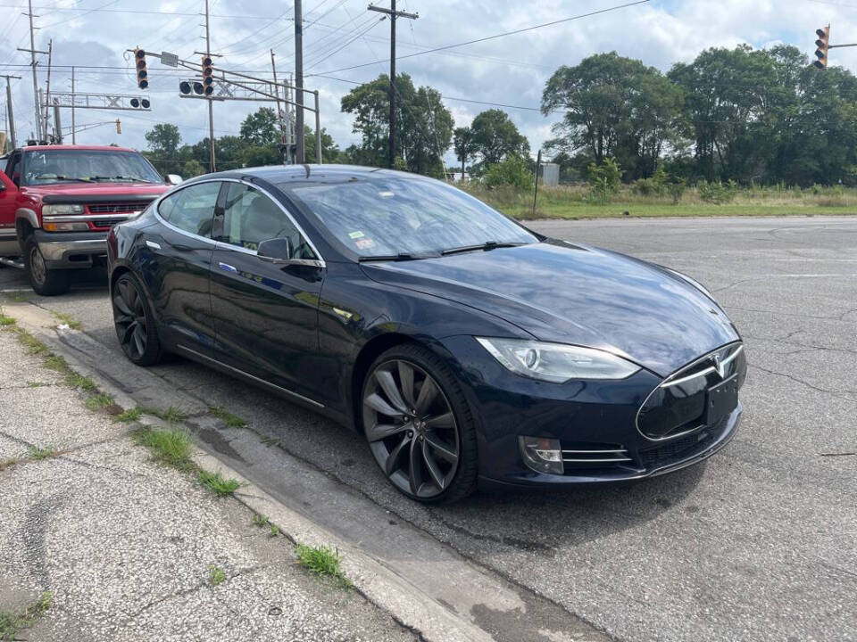 2014 Tesla Model S for sale at DEES AUTO SALES & KUSTOMS WHIPS INC in Gary, IN