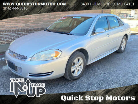 2012 Chevrolet Impala for sale at Quick Stop Motors in Kansas City MO