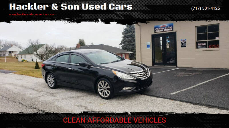 2013 Hyundai Sonata for sale at Hackler & Son Used Cars in Red Lion PA