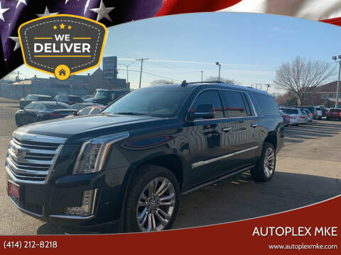 2019 Cadillac Escalade ESV for sale at Autoplexwest in Milwaukee WI