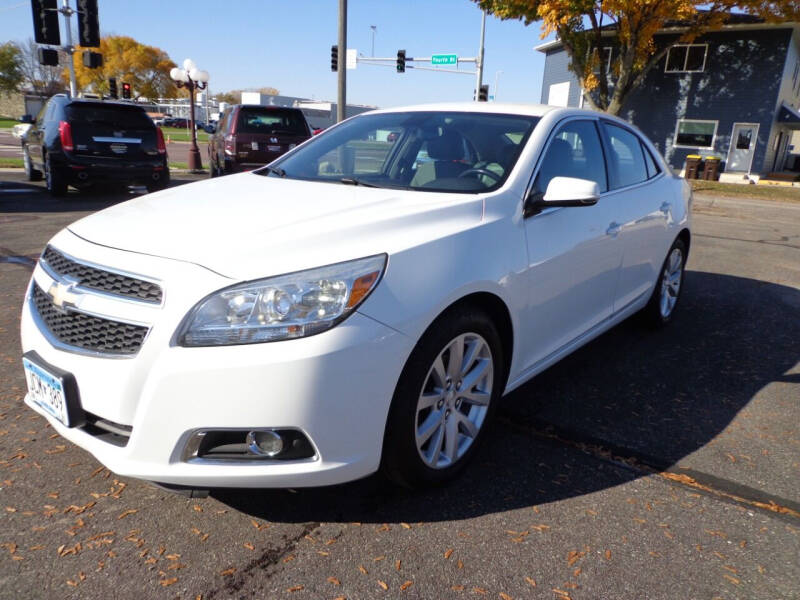 2013 Chevrolet Malibu for sale at SCHULTZ MOTORS in Fairmont MN