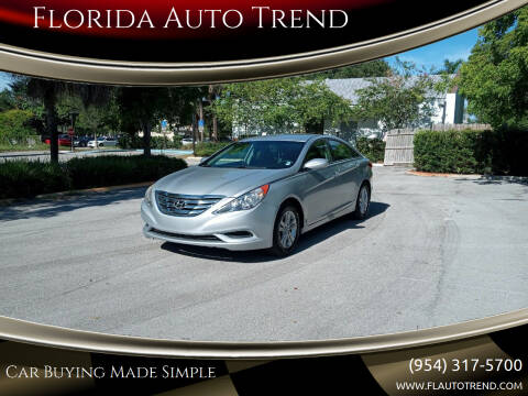 2012 Hyundai Sonata for sale at Florida Auto Trend in Plantation FL