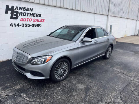 2015 Mercedes-Benz C-Class for sale at HANSEN BROTHERS AUTO SALES in Milwaukee WI