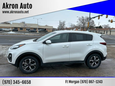 2021 Kia Sportage for sale at Akron Auto in Akron CO