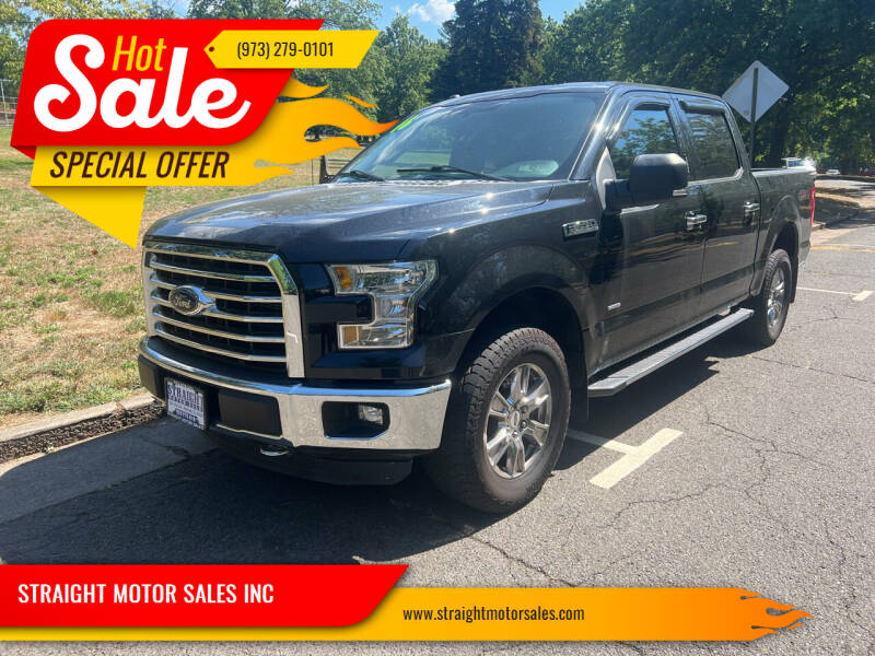 2016 Ford F-150 for sale at STRAIGHT MOTOR SALES INC in Paterson NJ